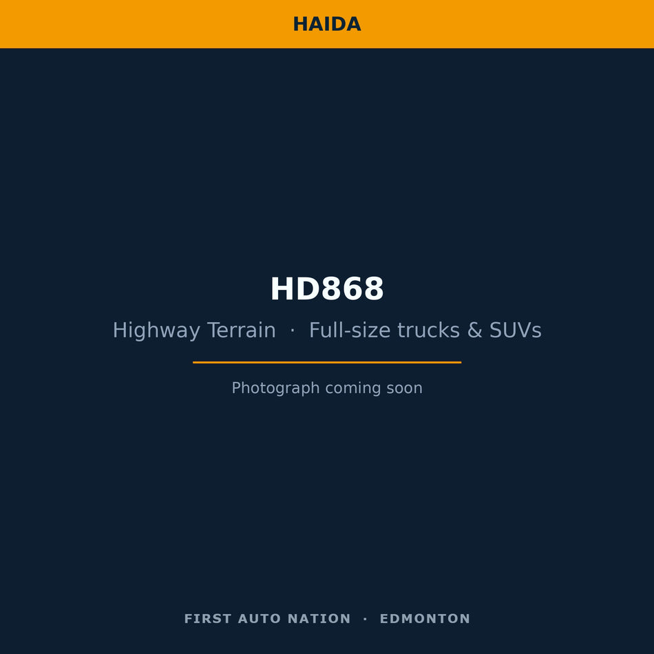 Haida HD868 highway tire — photo to follow