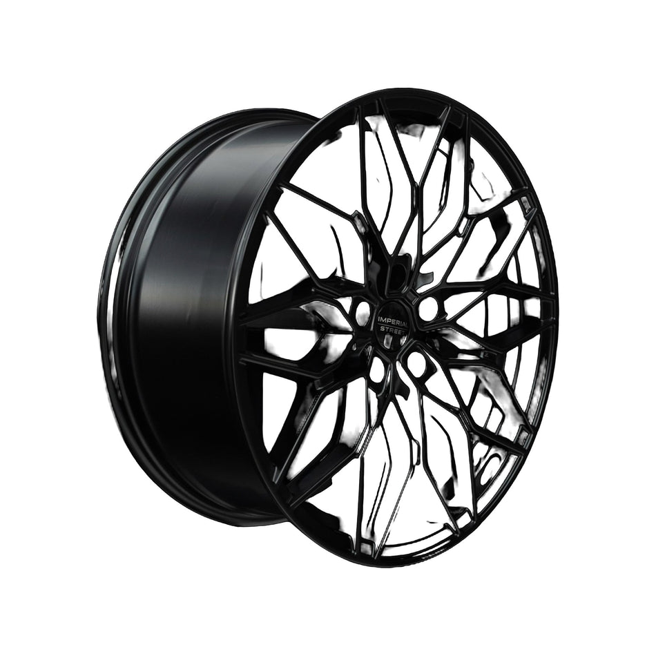 Imperial Street Series 2 satin black alloy wheel