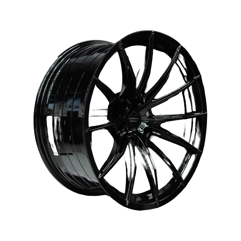 Imperial Street Series 4 gloss black alloy wheel