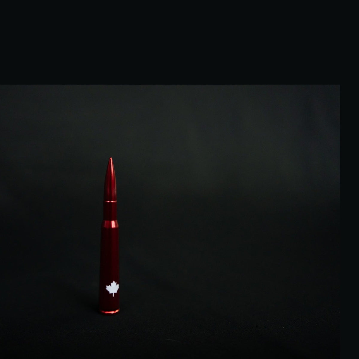 Titan bullet antenna in red