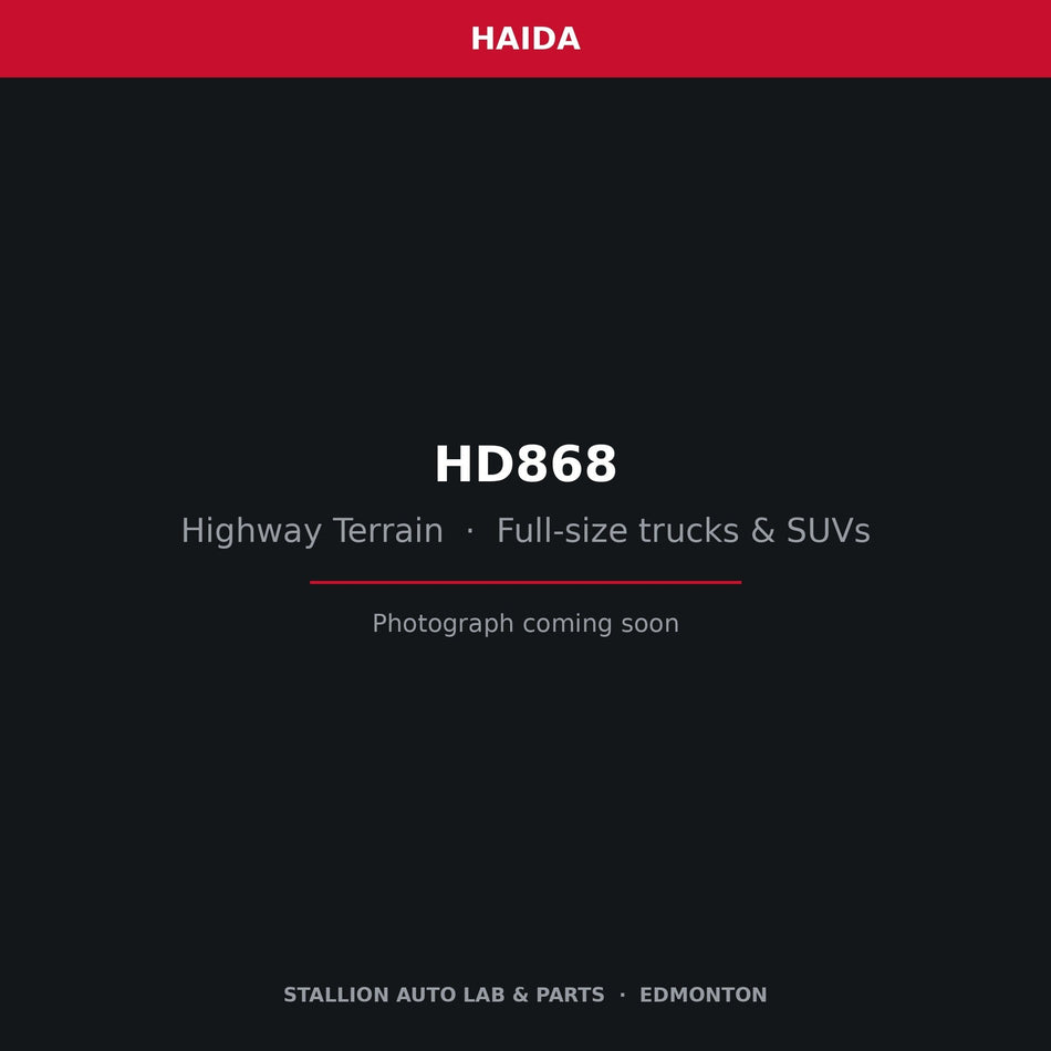 Haida HD868 highway terrain tire — product photograph to follow