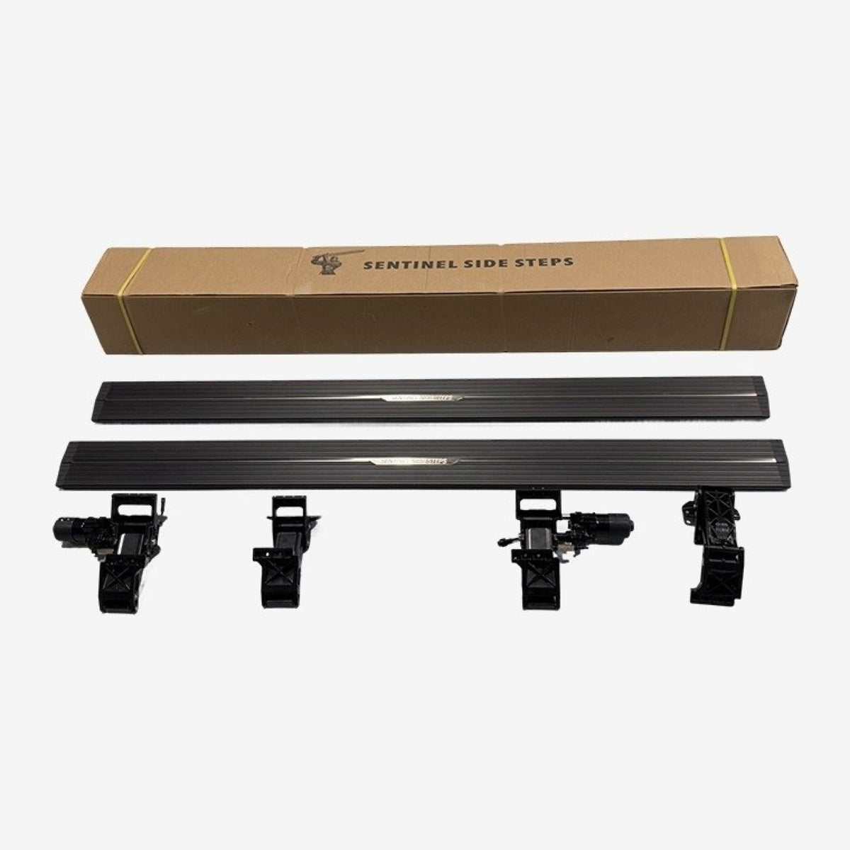 Sentinel electric side step boards, motors and mounting brackets