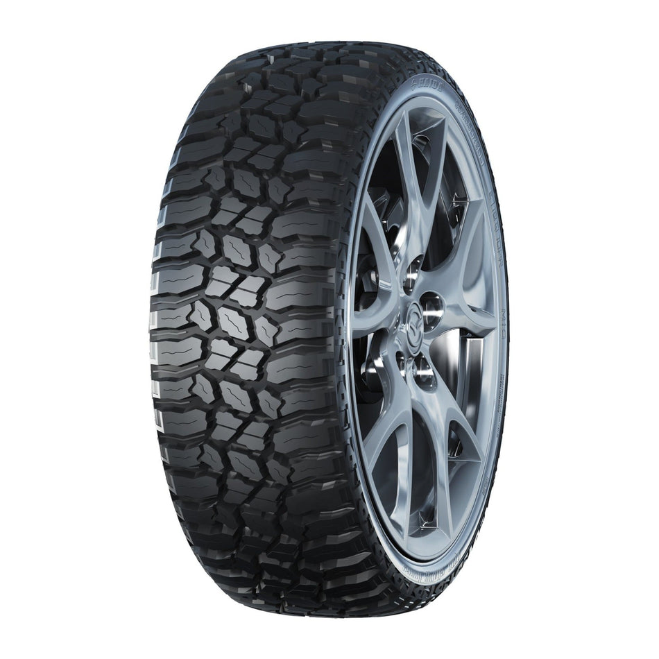 Haida HD869 off-road tire, tread and sidewall
