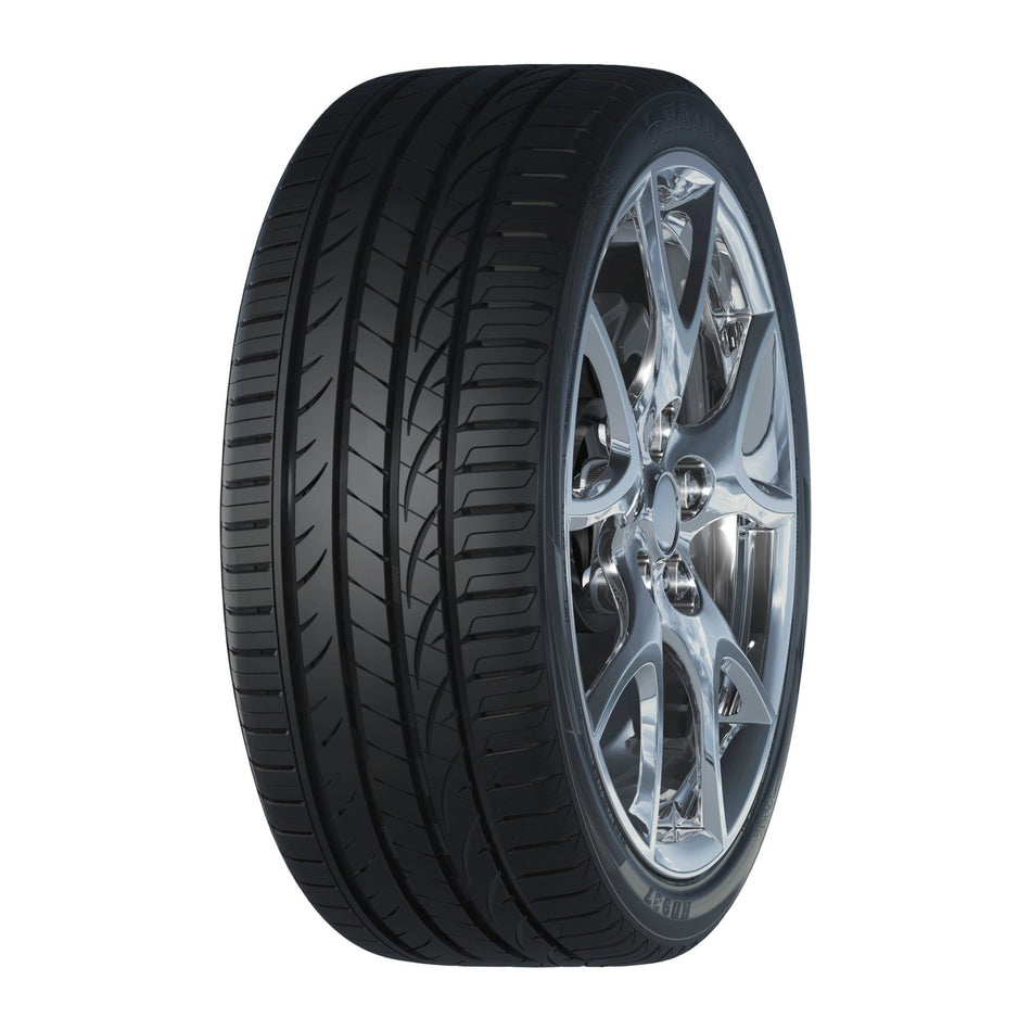 Haida HD937 performance touring tire, tread and sidewall