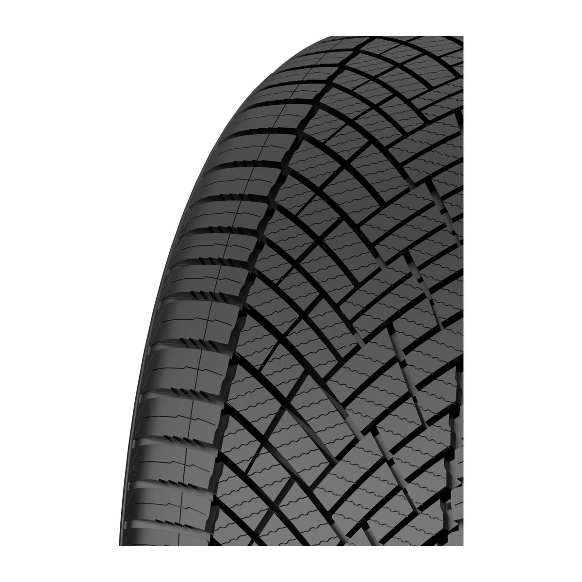 Mileking MK625 all-weather tire, shoulder and outer tread detail