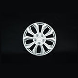 WARP premium wheel cover in silver, face view